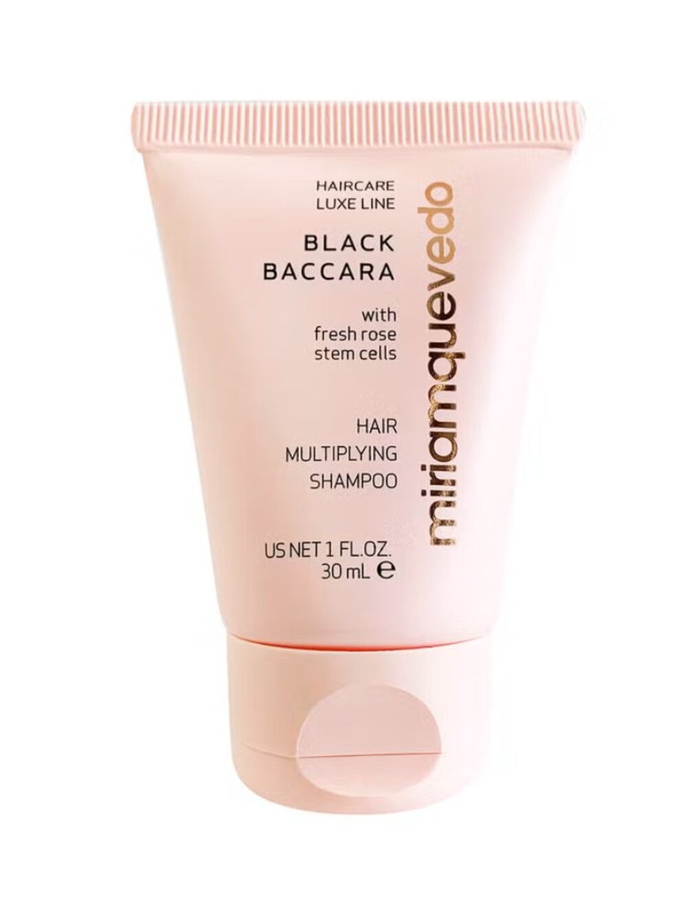 **5/$25** BEAUTY – MIRIAM QUEVEDO Black Baccara Hair Multiplying Shampoo